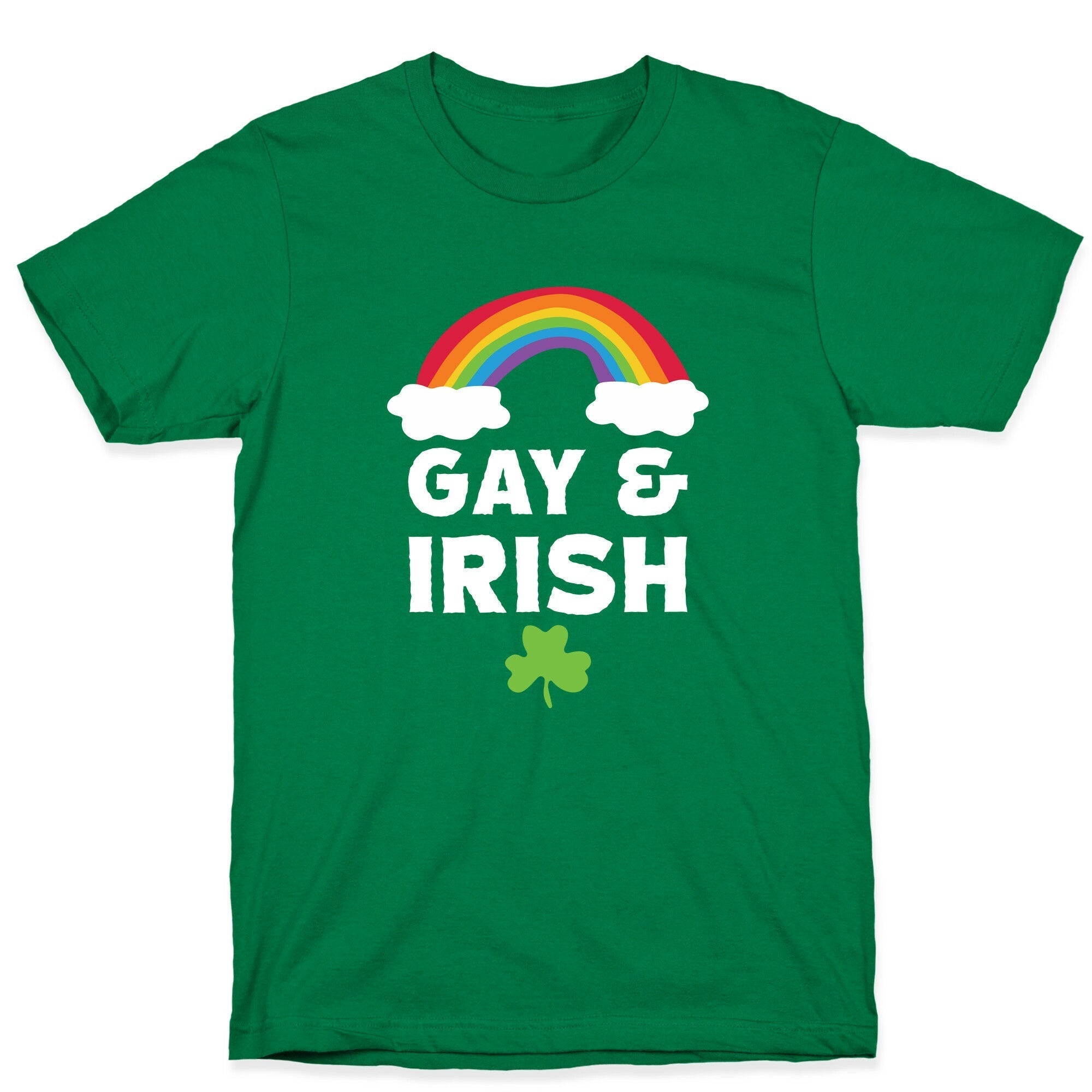 Gay & Irish T-Shirt Hoodie, Sweatshirt | CoreVibeTees.com (Image 3)