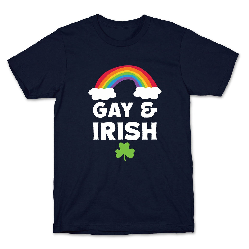 Gay & Irish T-Shirt Hoodie, Sweatshirt | CoreVibeTees.com (Image 4)