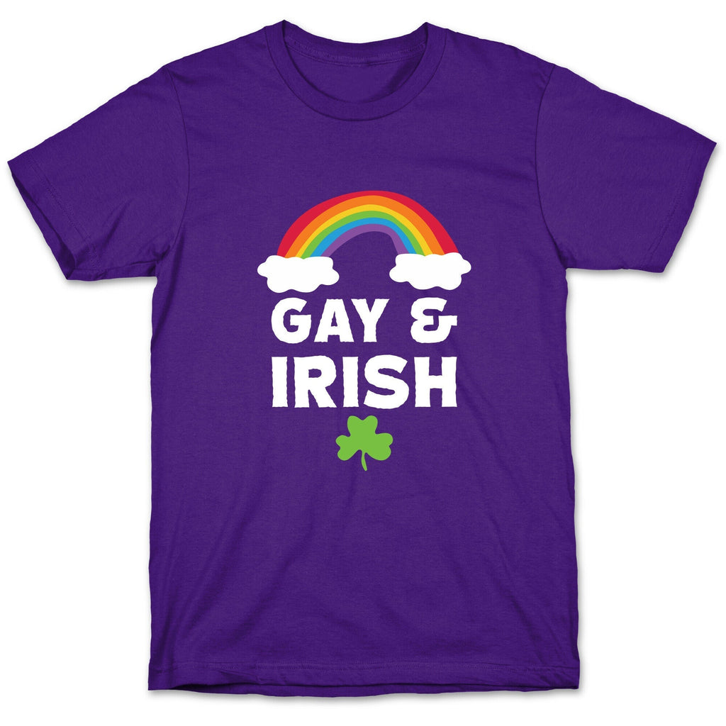 Gay & Irish T-Shirt Hoodie, Sweatshirt | CoreVibeTees.com (Image 5)