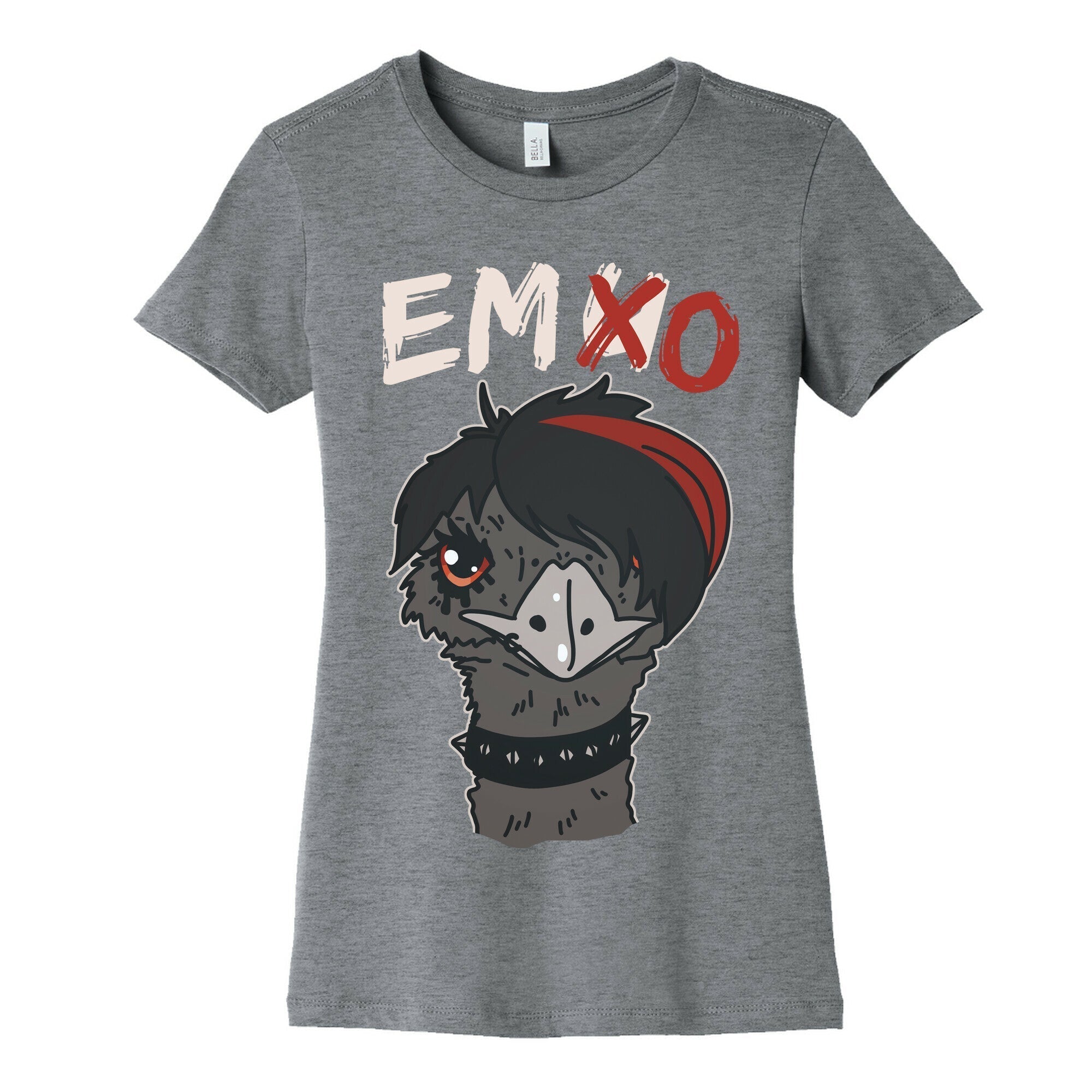 Emo X Emu Women's Cotton Tee Hoodie, Sweatshirt | CoreVibeTees.com (Image 5)