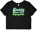 Daddy Needs A Margarita White Print Graphic Baby Tee Hoodie, Sweatshirt | CoreVibeTees.com (Image 1)