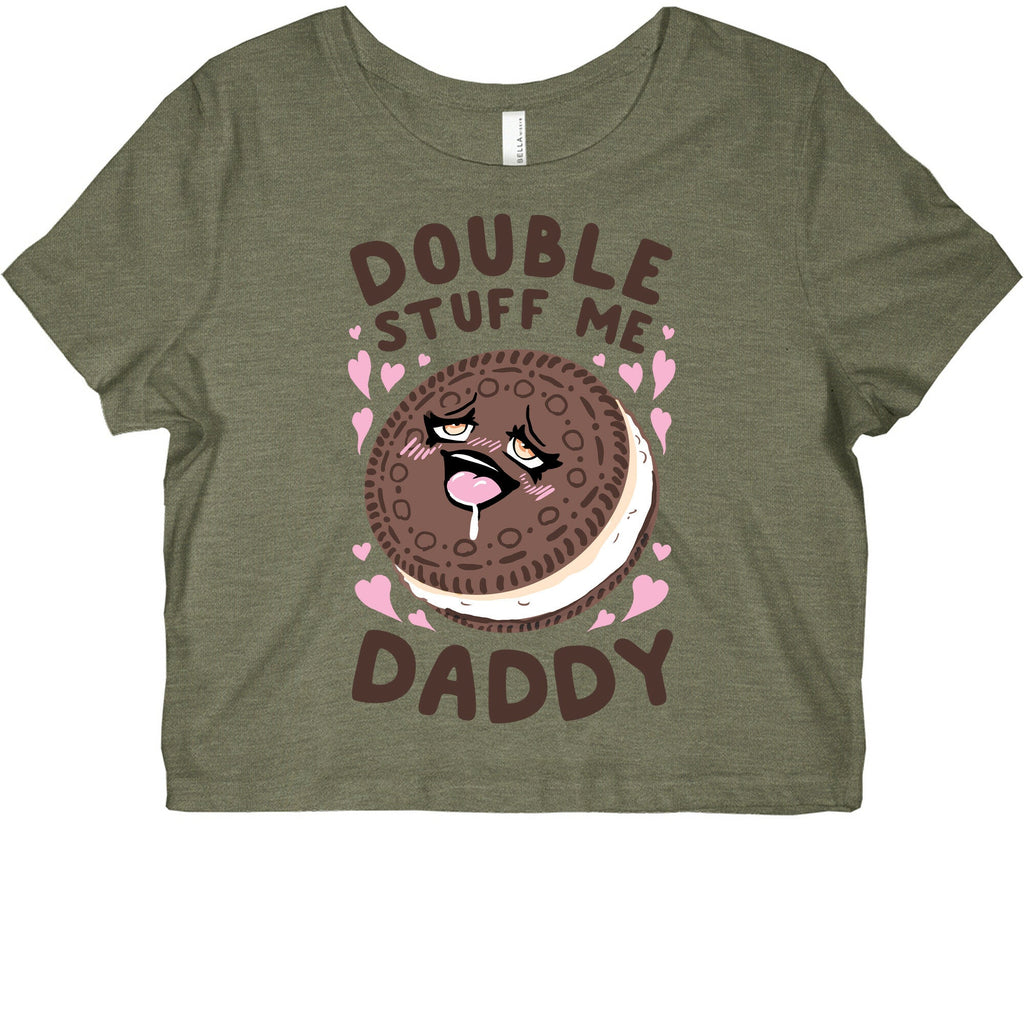 Double Stuff Me Daddy Graphic Baby Tee Style001 Hoodie, Sweatshirt | CoreVibeTees.com (Image 1)