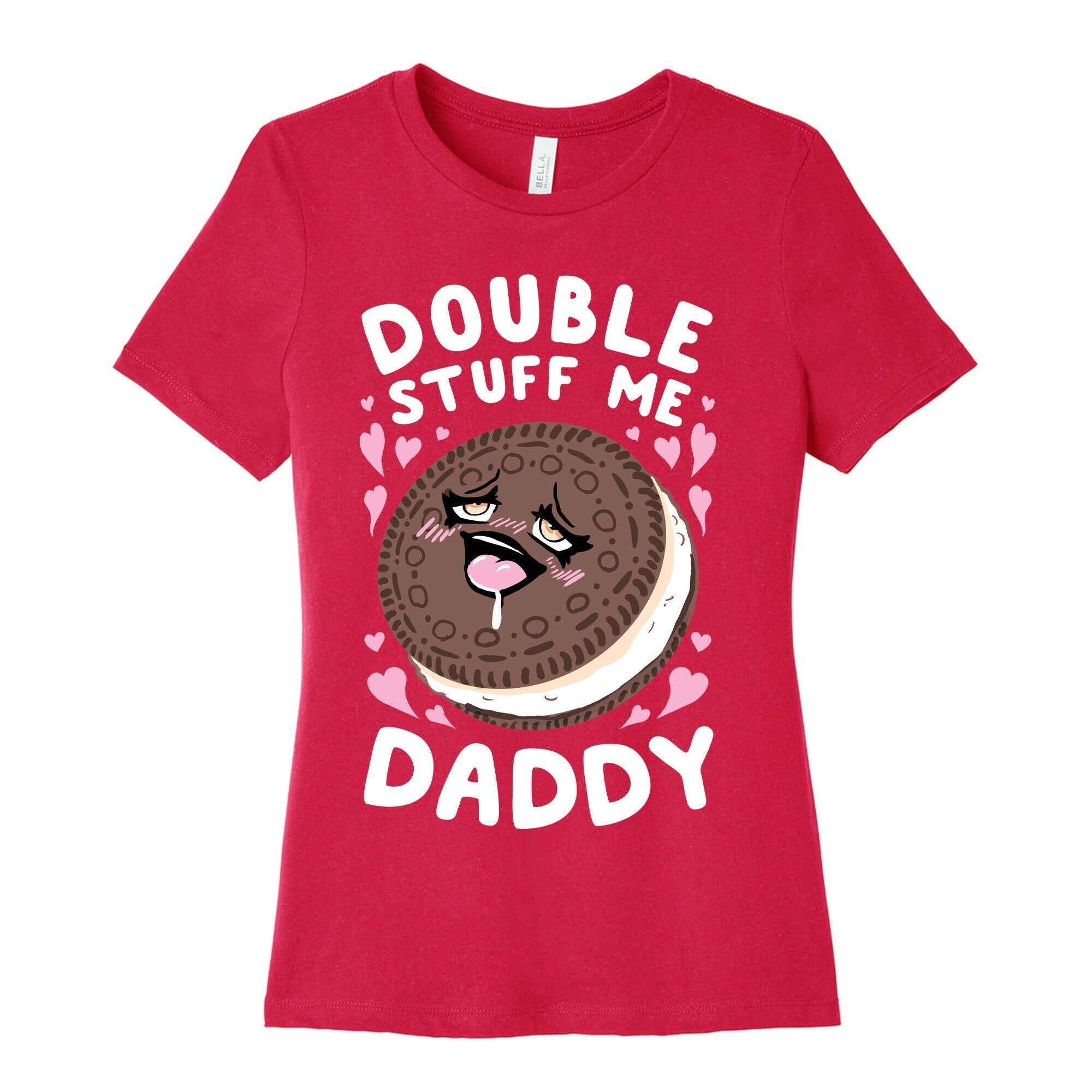 Double Stuff Me Daddy Women's Cotton Tee Style001 Hoodie, Sweatshirt | CoreVibeTees.com (Image 2)