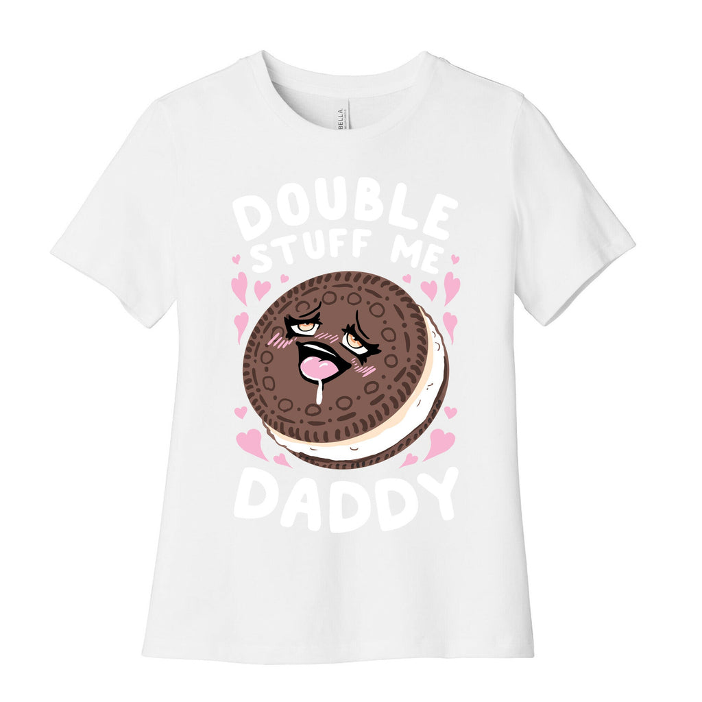 Double Stuff Me Daddy Women's Cotton Tee Style001 Hoodie, Sweatshirt | CoreVibeTees.com (Image 4)