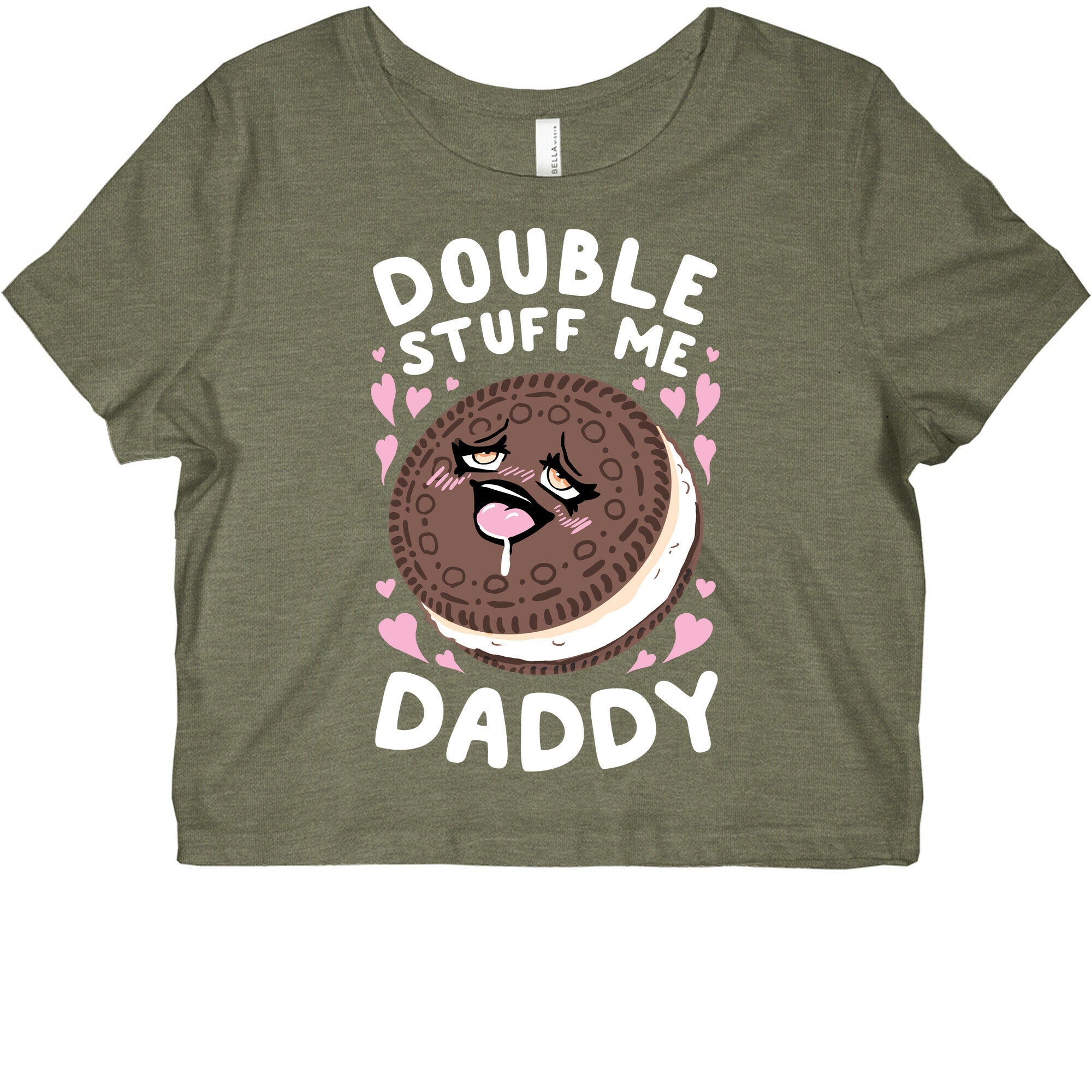 Double Stuff Me Daddy Graphic Baby Tee Hoodie, Sweatshirt | CoreVibeTees.com (Image 2)