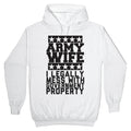 Army Wife: I Legally Mess With Government Equipment Hoodie T-Shirts, Sweatshirt | CoreVibeTees.com