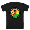 Came Out of The Closet Patch White Print T-Shirt Hoodie, Sweatshirt | CoreVibeTees.com (Image 1)