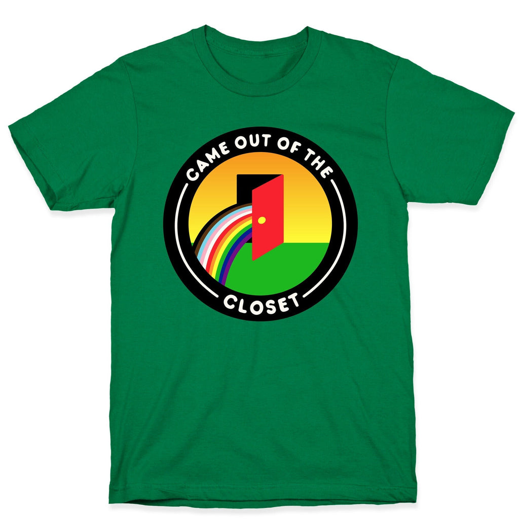 Came Out of The Closet Patch White Print T-Shirt Hoodie, Sweatshirt | CoreVibeTees.com (Image 3)
