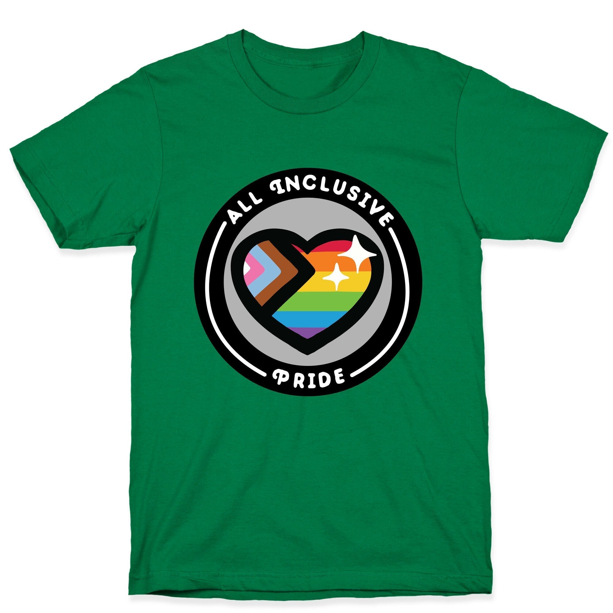 All Inclusive Pride Patch T-Shirt Hoodie, Sweatshirt | CoreVibeTees.com (Image 4)