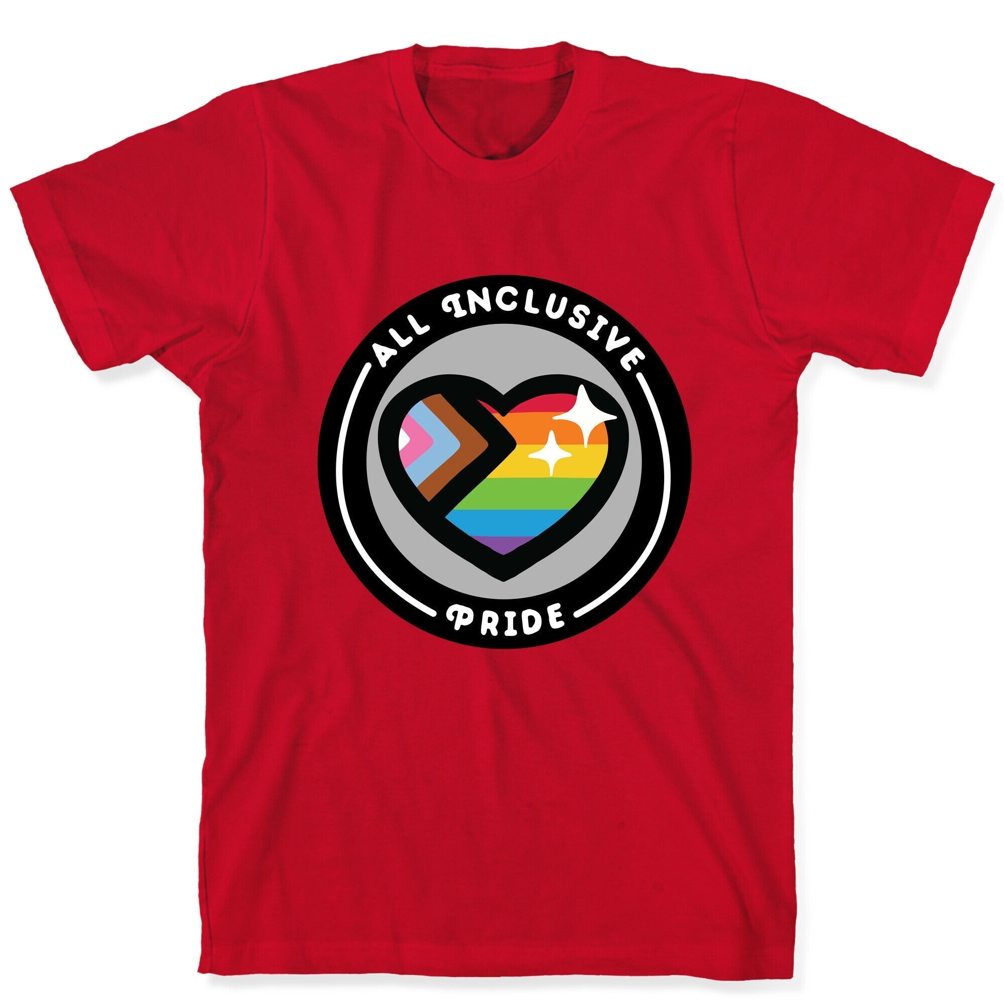 All Inclusive Pride Patch T-Shirt Hoodie, Sweatshirt | CoreVibeTees.com (Image 5)