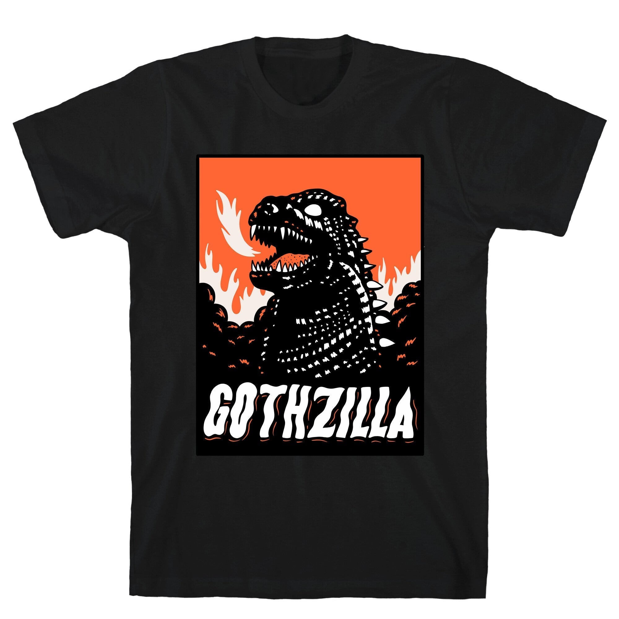 Gothzilla Goth Godzilla T-Shirt Style001 Hoodie, Sweatshirt | CoreVibeTees.com (Image 1)