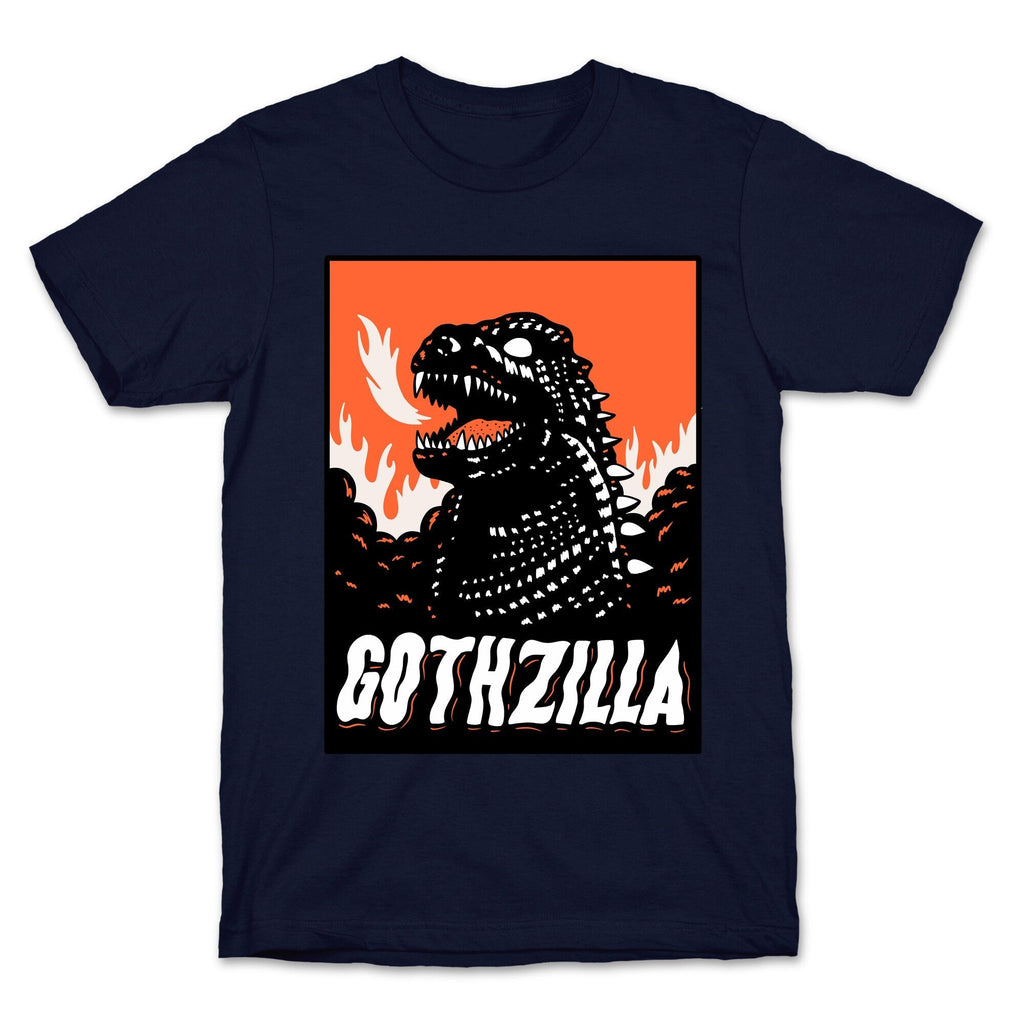 Gothzilla Goth Godzilla T-Shirt Style001 Hoodie, Sweatshirt | CoreVibeTees.com (Image 4)