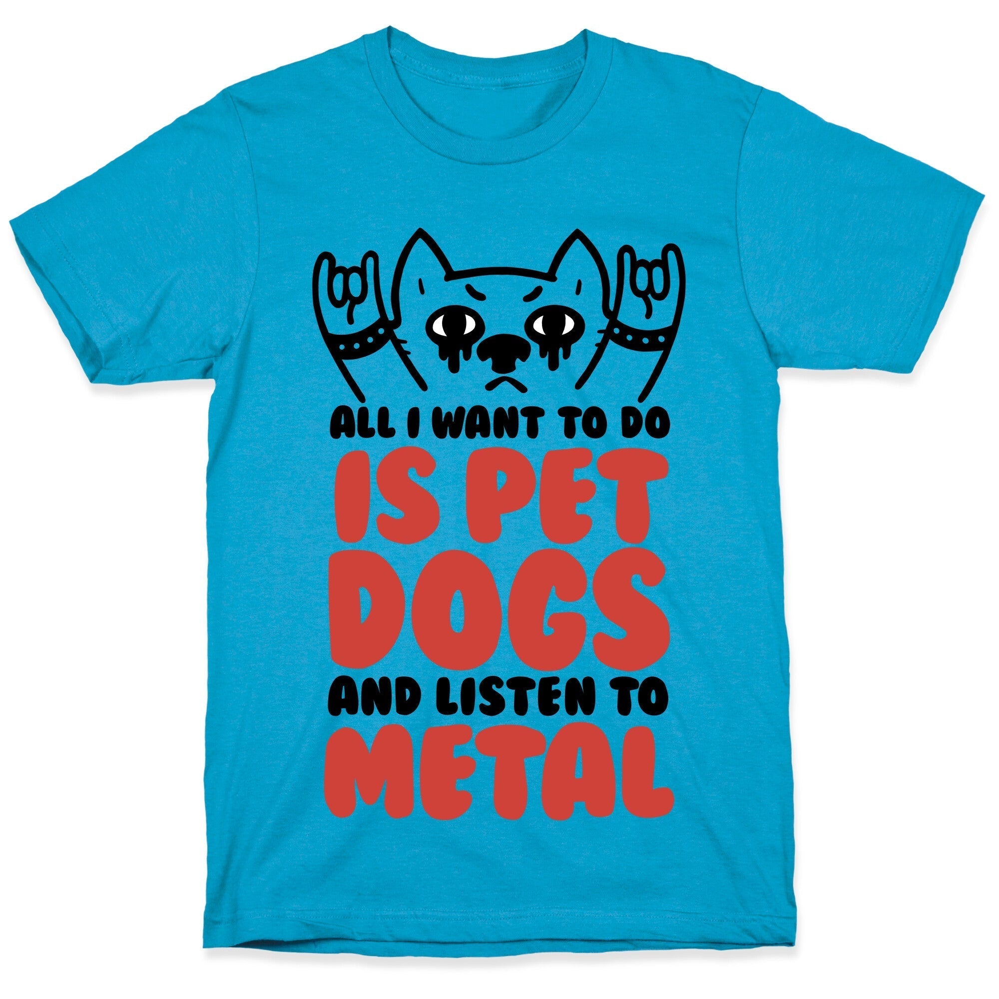 All I Want To Do Is Pet Dogs And Listen To Metal Unisex Triblend Tee Hoodie, Sweatshirt | CoreVibeTees.com (Image 5)