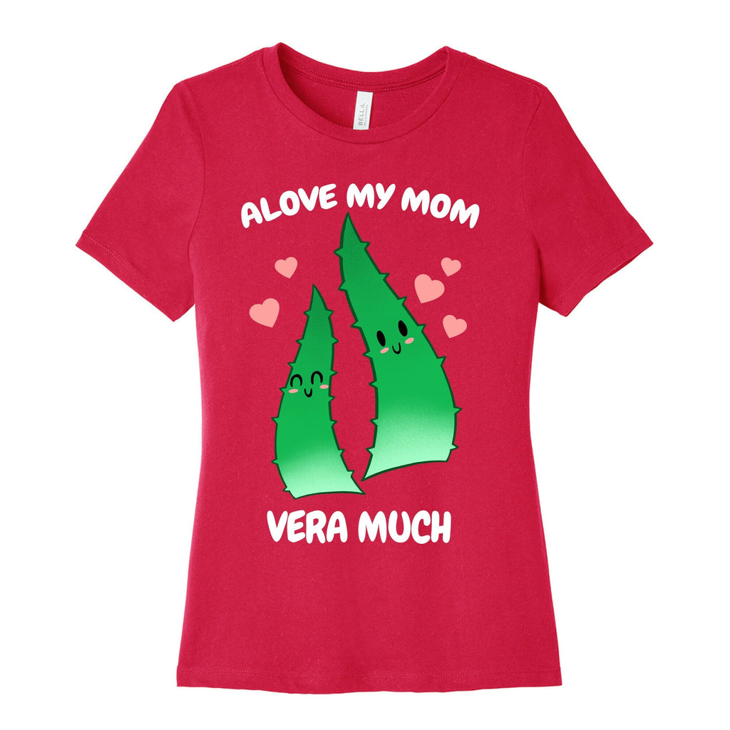 Alove My Mom Vera Much Women's Cotton Tee Hoodie, Sweatshirt | CoreVibeTees.com (Image 2)