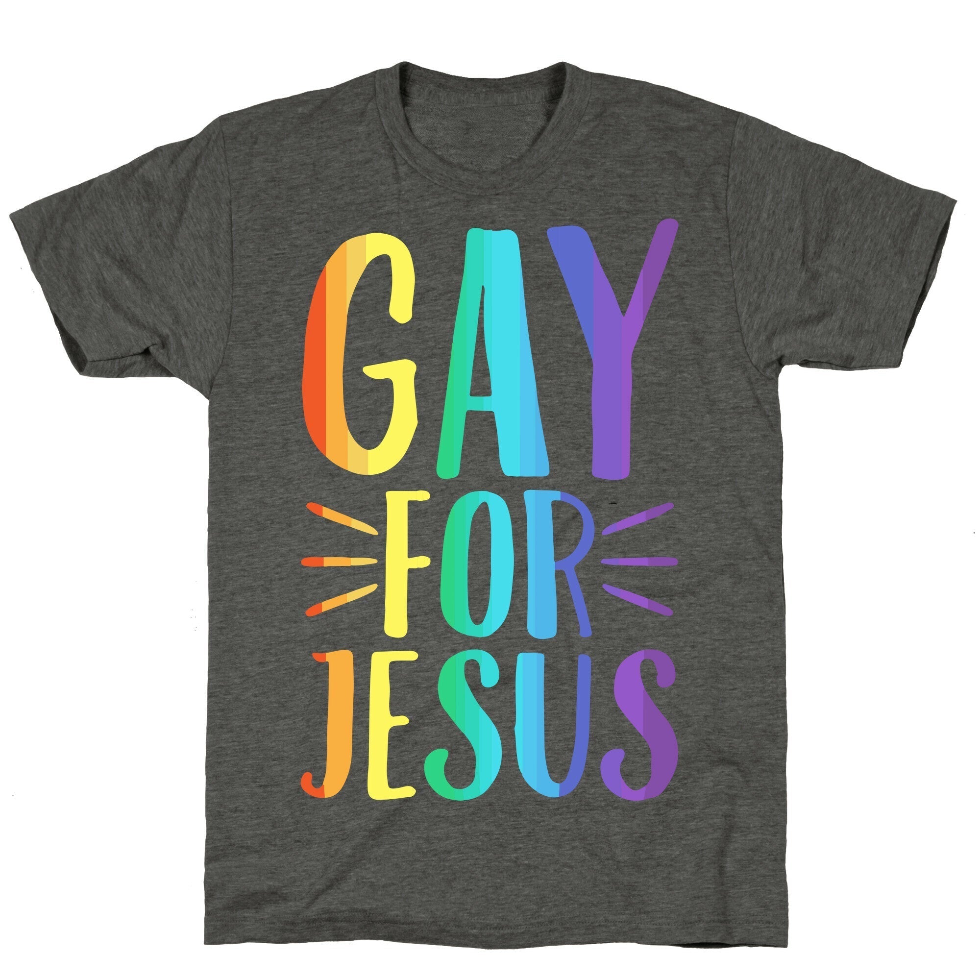 Gay For Jesus Unisex Triblend Tee Hoodie, Sweatshirt | CoreVibeTees.com (Image 2)