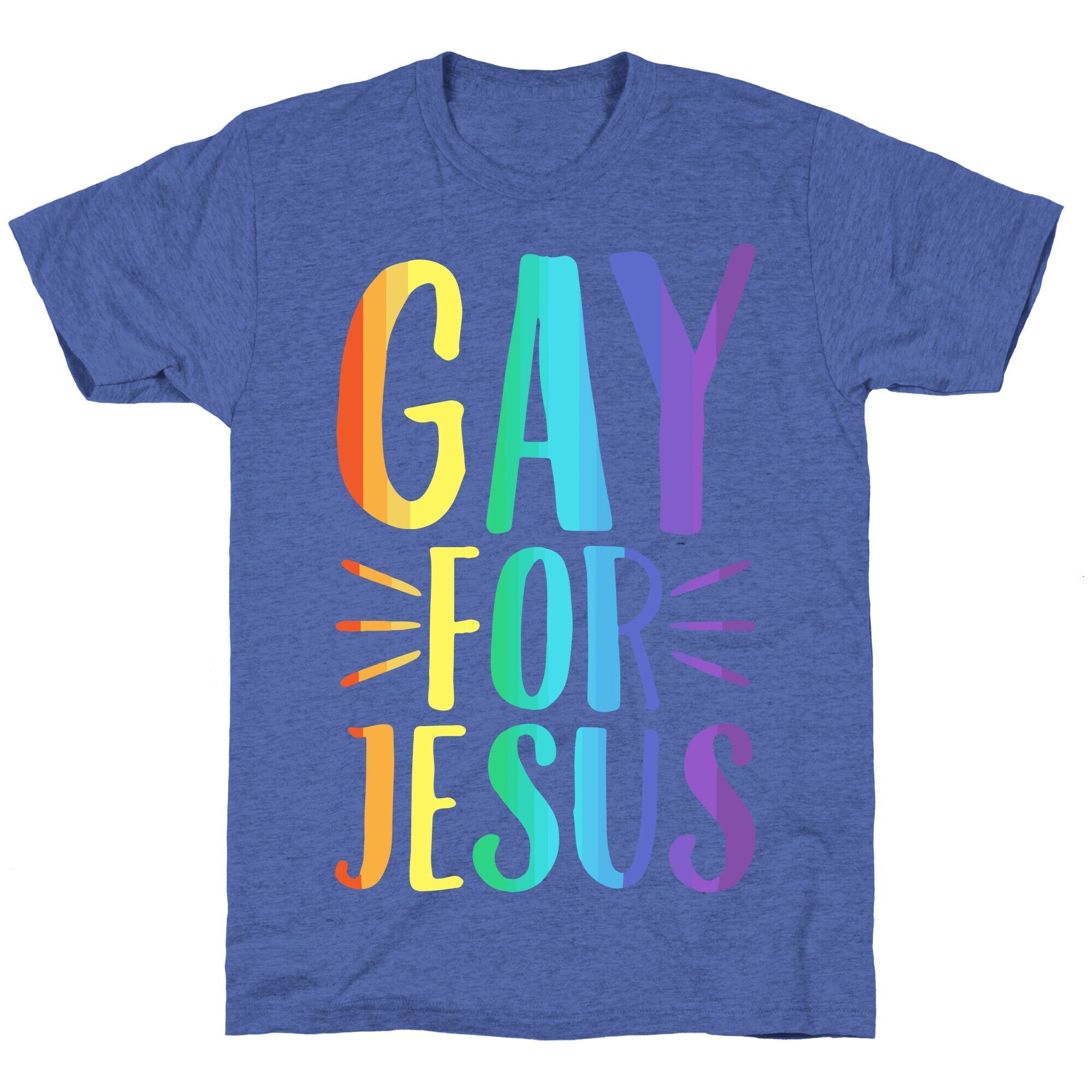 Gay For Jesus Unisex Triblend Tee Hoodie, Sweatshirt | CoreVibeTees.com (Image 4)