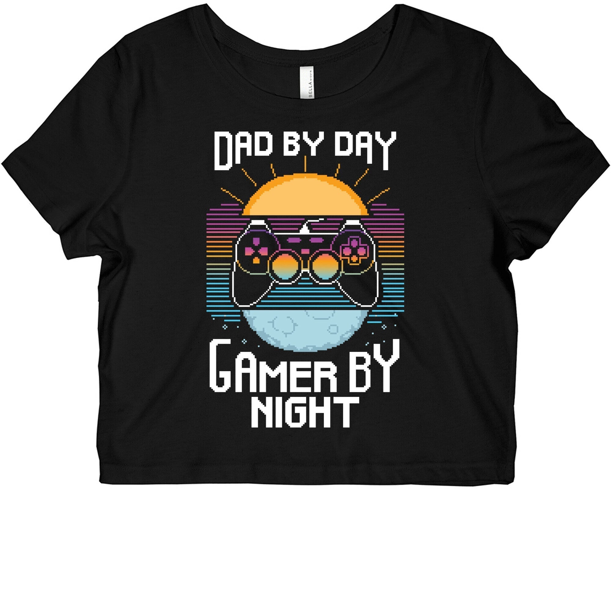 Dad By Day, Gamer By Night Graphic Baby Tee Hoodie, Sweatshirt | CoreVibeTees.com (Image 1)