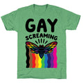 Gay Screaming Cicada Parody Unisex Triblend Tee Hoodie, Sweatshirt | CoreVibeTees.com (Image 1)