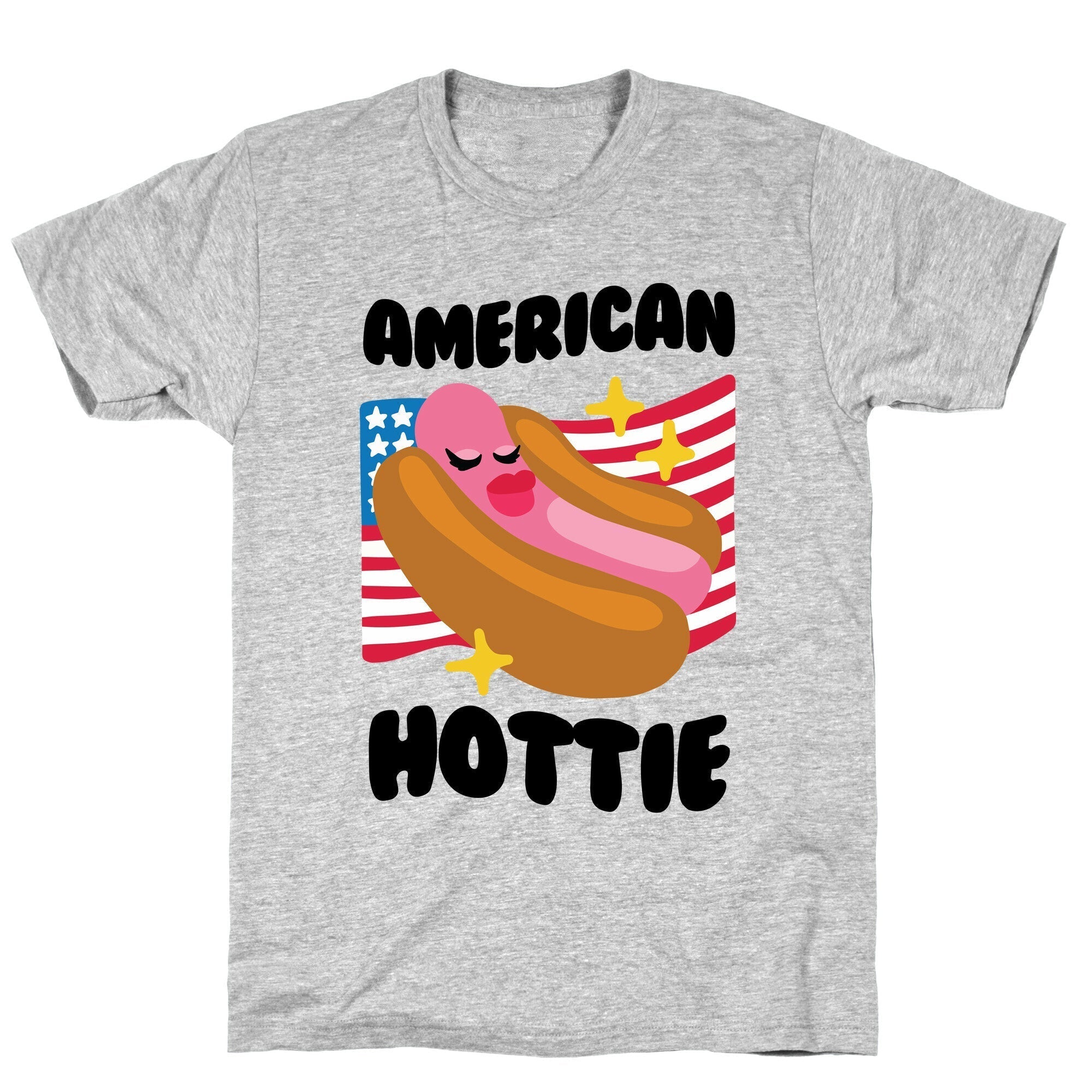 American Hottie (Hot Dog) T-Shirt Hoodie, Sweatshirt | CoreVibeTees.com (Image 4)