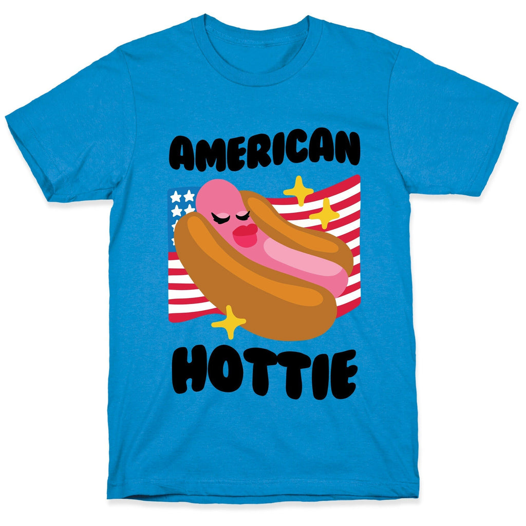 American Hottie (Hot Dog) T-Shirt Hoodie, Sweatshirt | CoreVibeTees.com (Image 1)