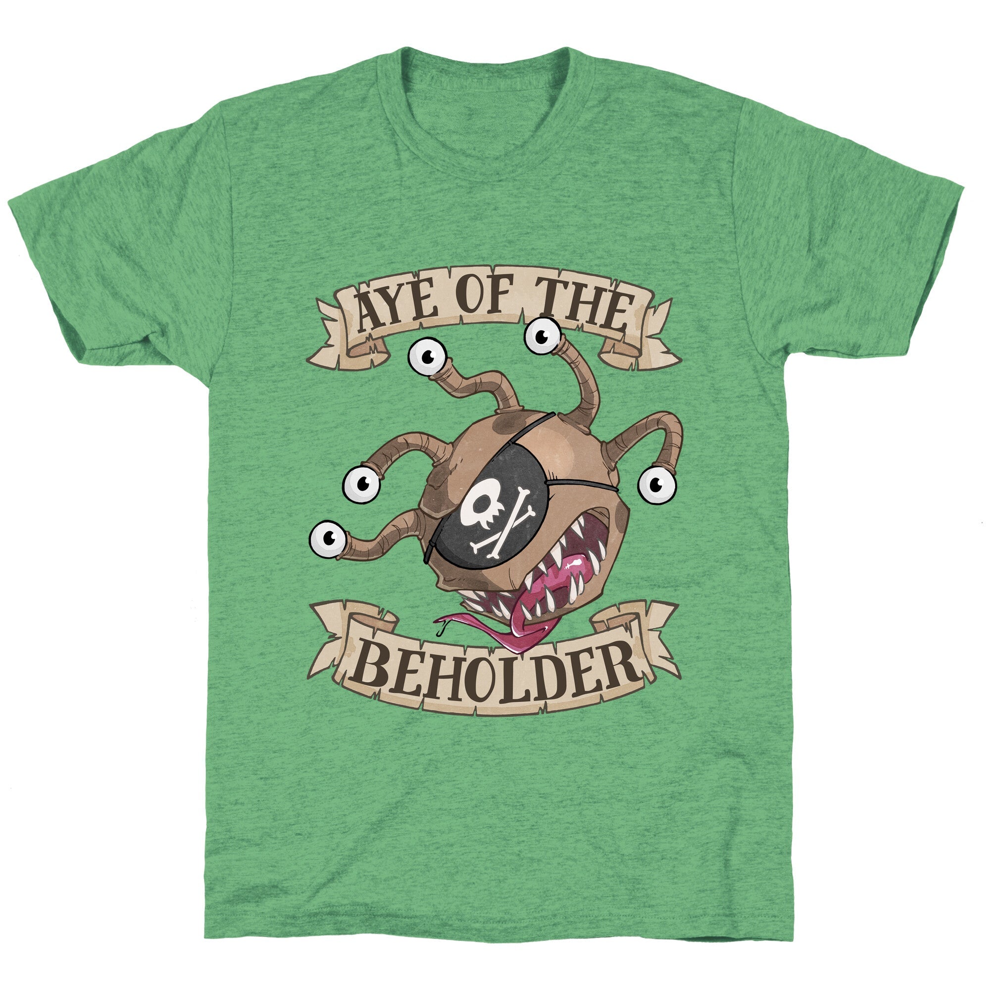 Aye Of The Beholder Unisex Triblend Tee Hoodie, Sweatshirt | CoreVibeTees.com (Image 2)