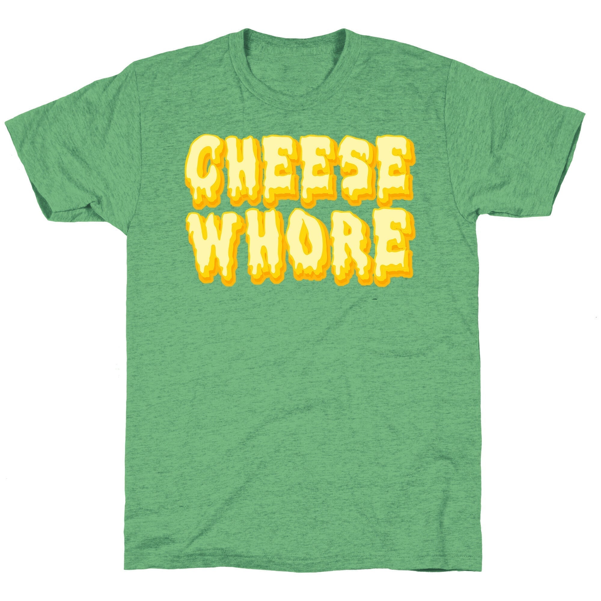 Cheese Whore Unisex Triblend Tee Hoodie, Sweatshirt | CoreVibeTees.com (Image 2)
