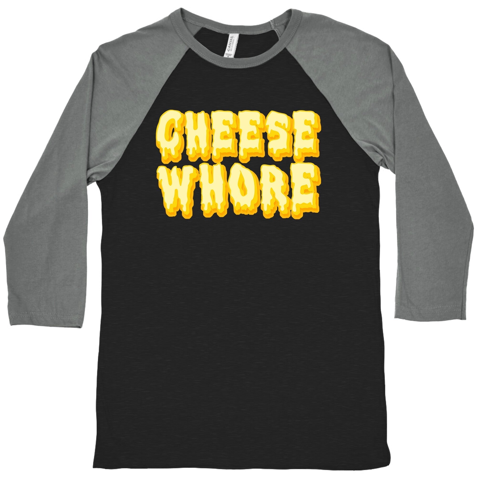 Cheese Whore Baseball Tee Hoodie, Sweatshirt | CoreVibeTees.com (Image 1)