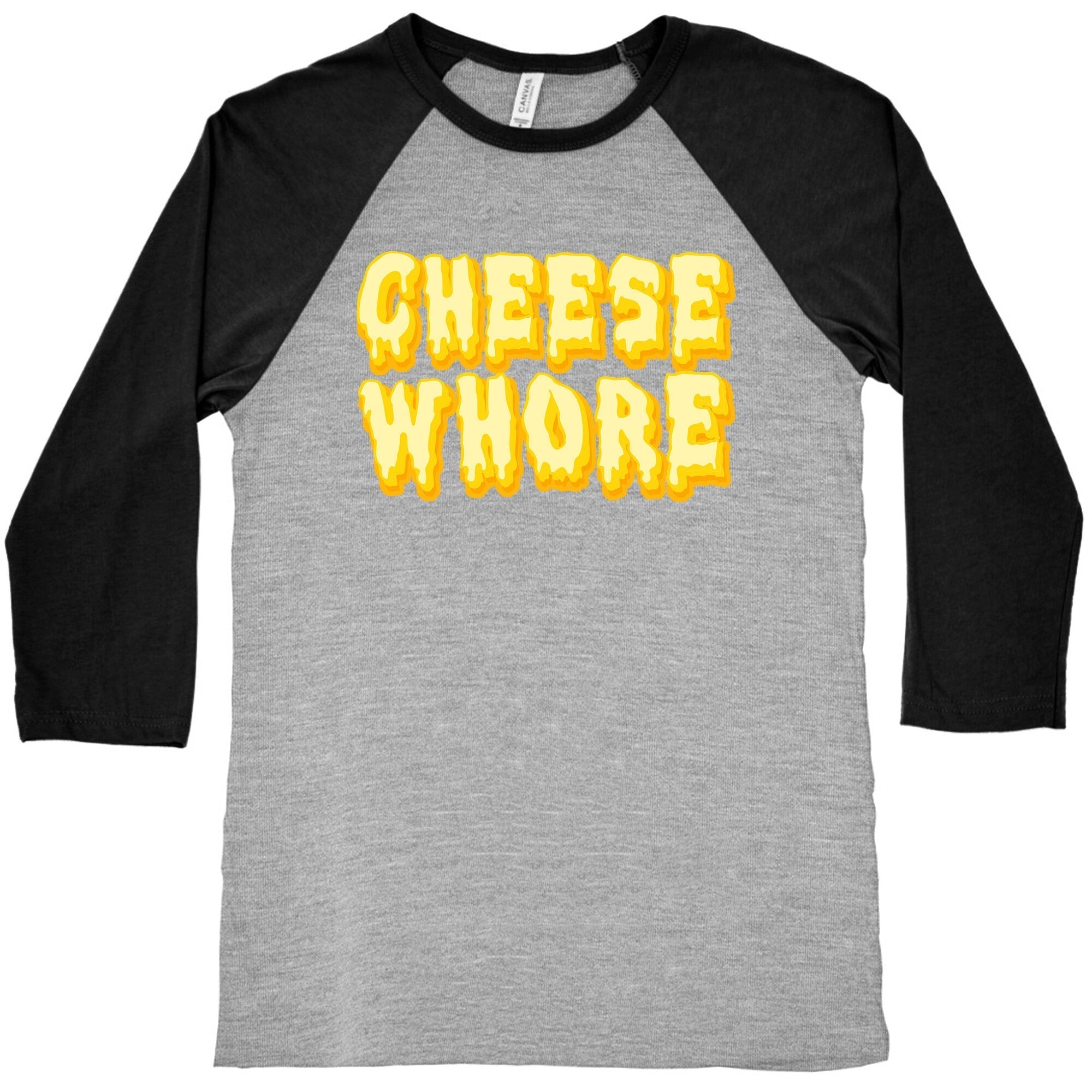 Cheese Whore Baseball Tee Hoodie, Sweatshirt | CoreVibeTees.com (Image 2)