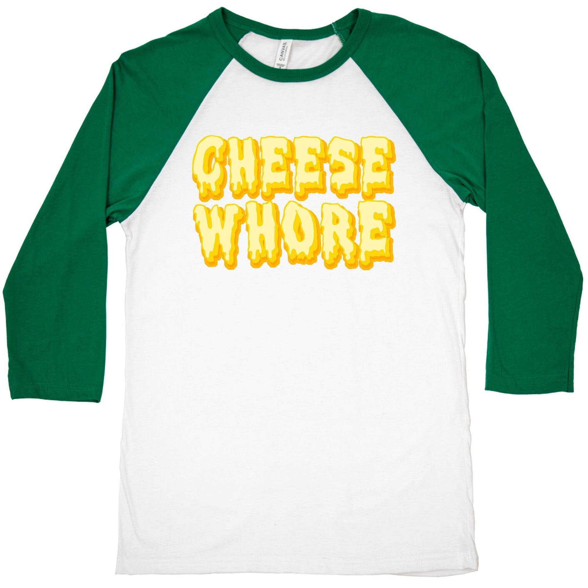 Cheese Whore Baseball Tee Hoodie, Sweatshirt | CoreVibeTees.com (Image 3)