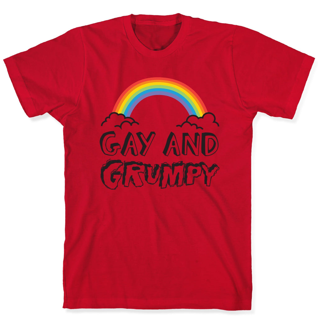 Gay And Grumpy T-Shirt Hoodie, Sweatshirt | CoreVibeTees.com (Image 5)