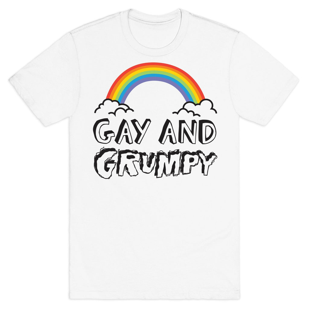 Gay And Grumpy T-Shirt Hoodie, Sweatshirt | CoreVibeTees.com (Image 2)