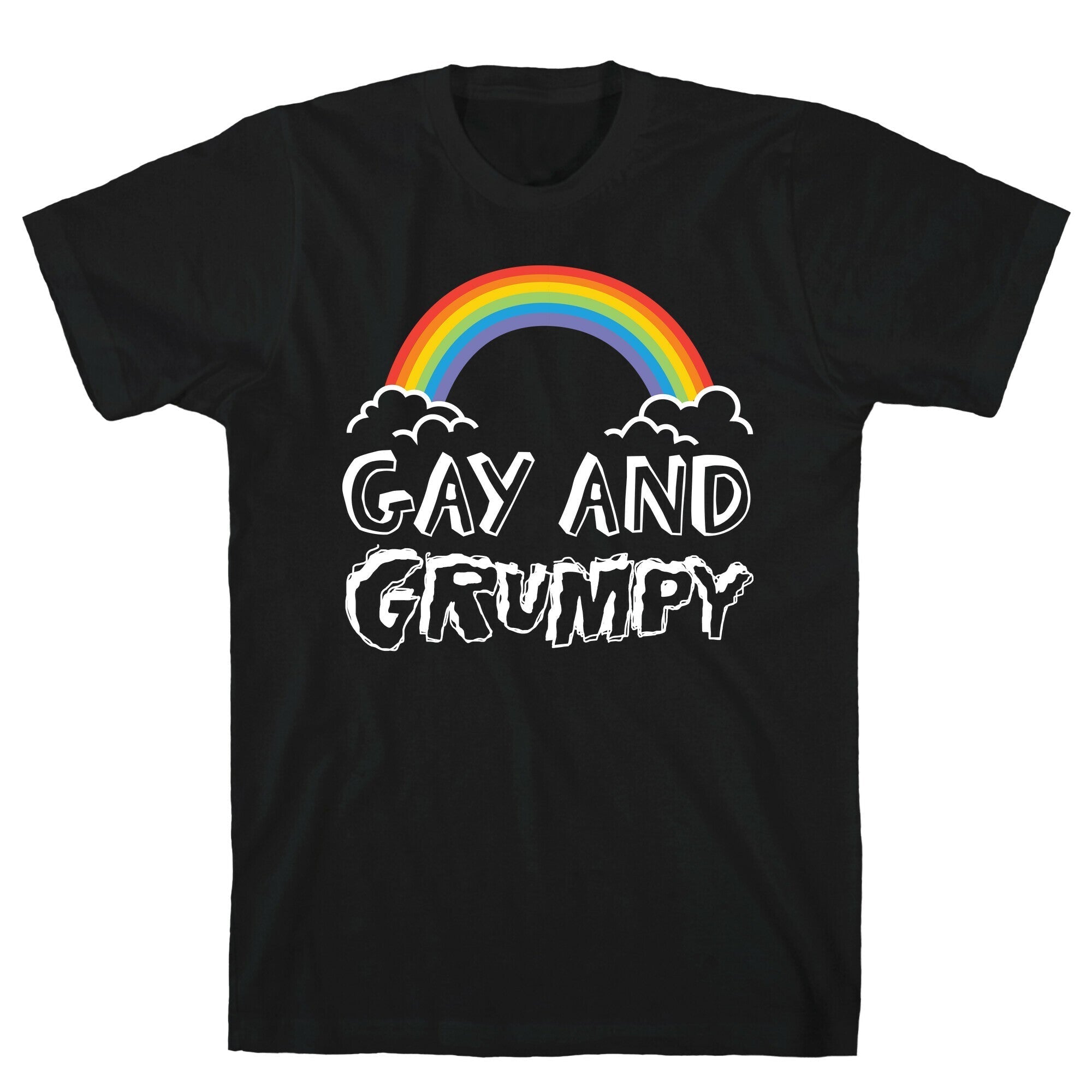 Gay And Grumpy T-Shirt Style001 Hoodie, Sweatshirt | CoreVibeTees.com (Image 1)