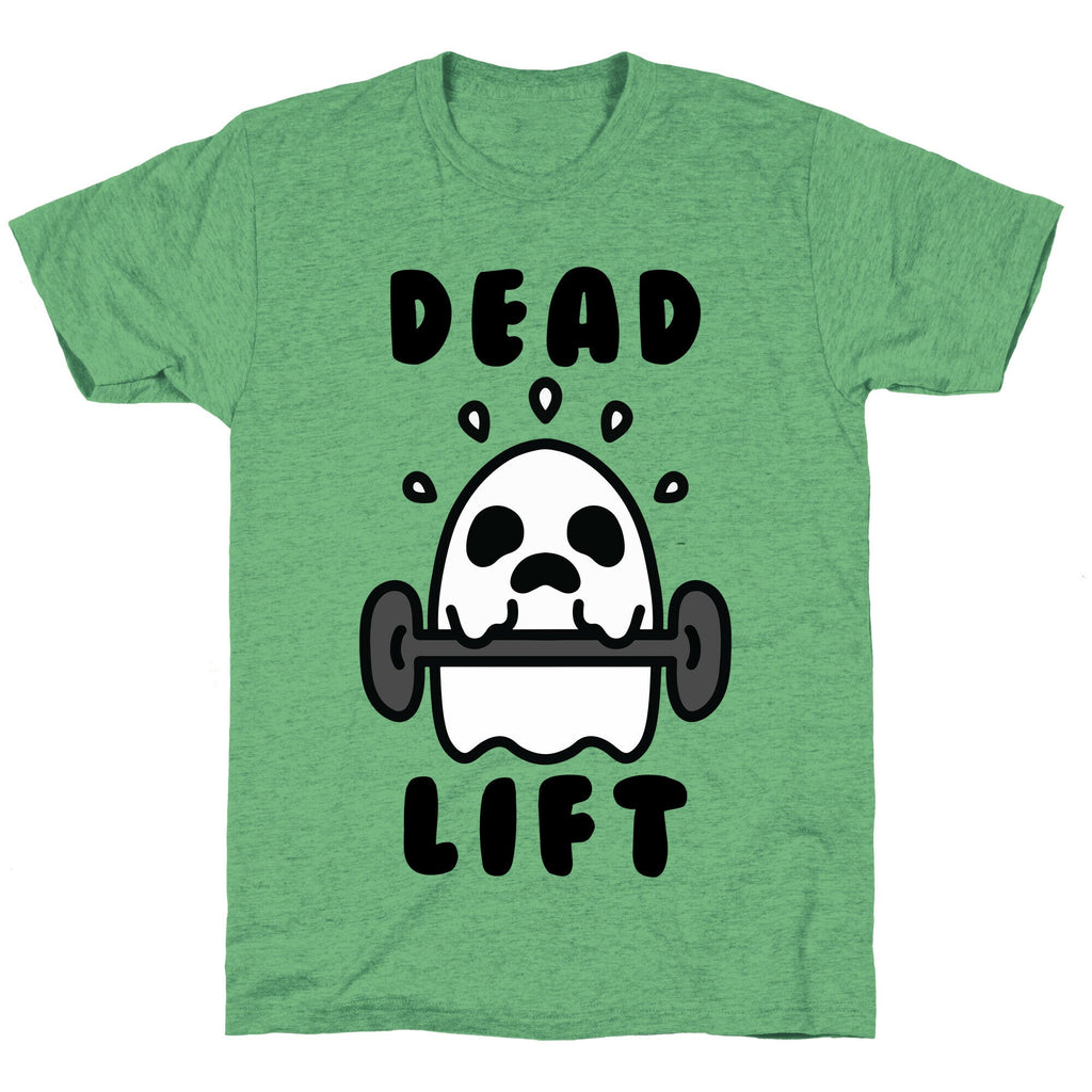 Dead Lift (Ghost) Unisex Triblend Tee Hoodie, Sweatshirt | CoreVibeTees.com (Image 1)