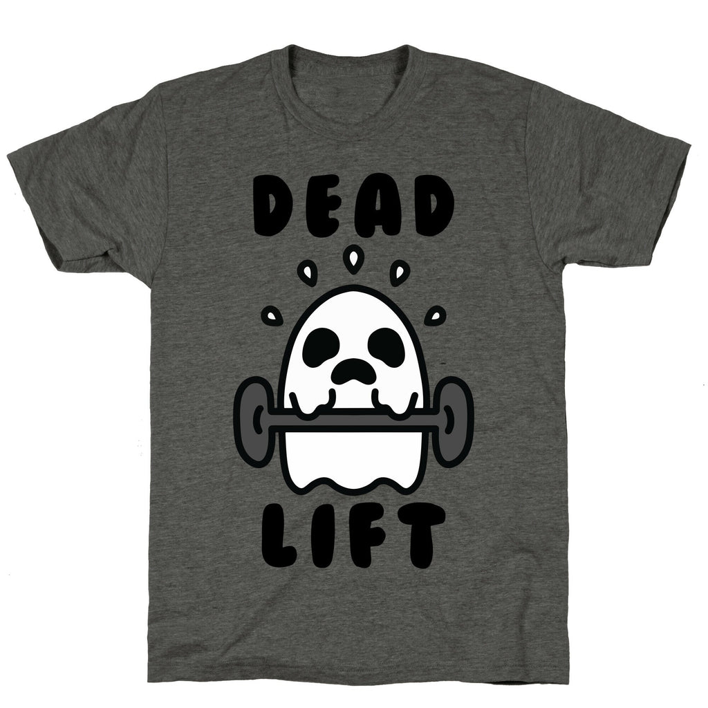 Dead Lift (Ghost) Unisex Triblend Tee Hoodie, Sweatshirt | CoreVibeTees.com (Image 2)