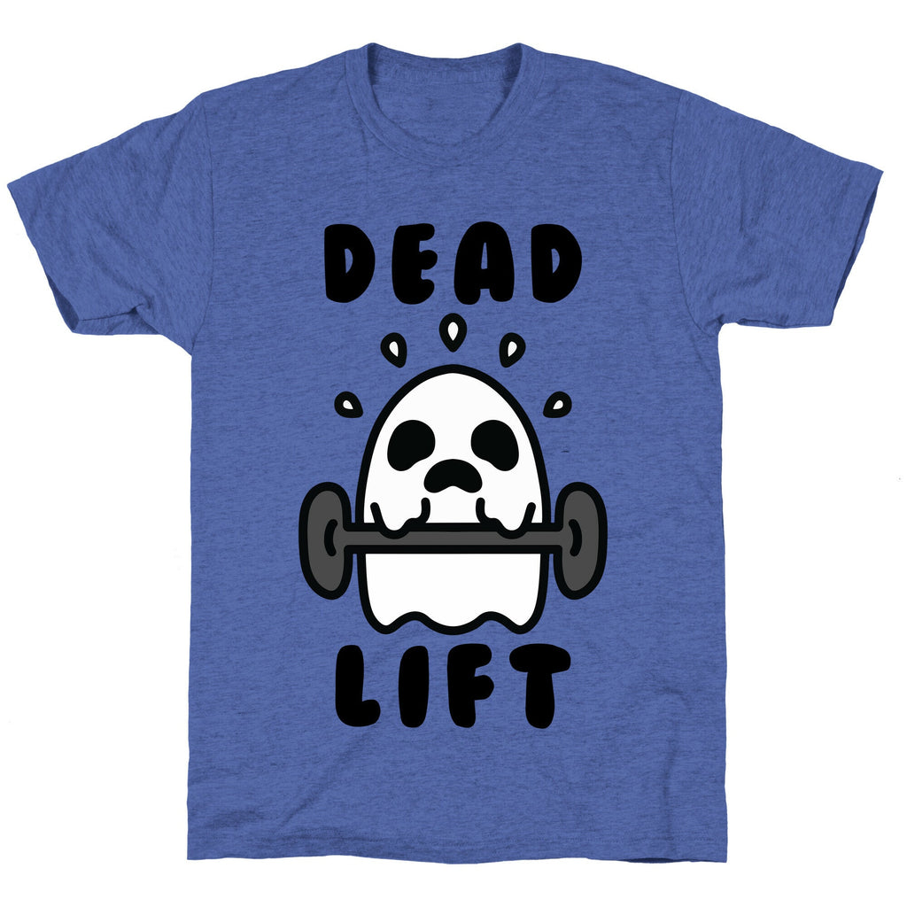 Dead Lift (Ghost) Unisex Triblend Tee Hoodie, Sweatshirt | CoreVibeTees.com (Image 4)
