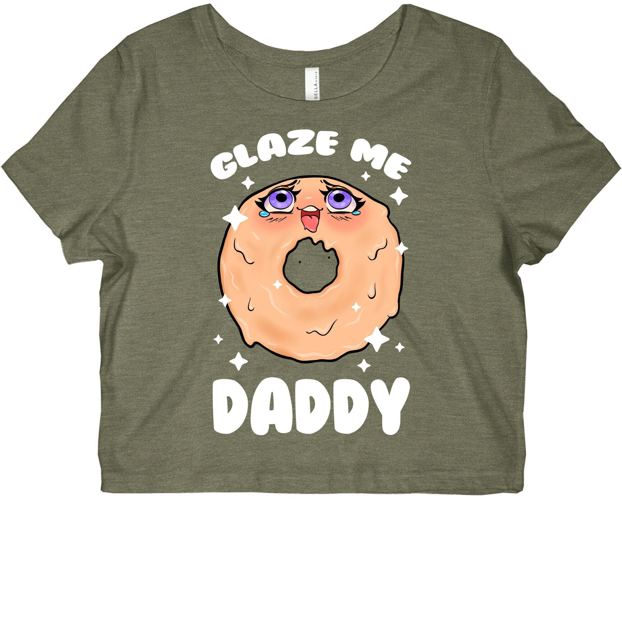 Glaze Me Daddy Graphic Baby Tee Hoodie, Sweatshirt | CoreVibeTees.com (Image 2)