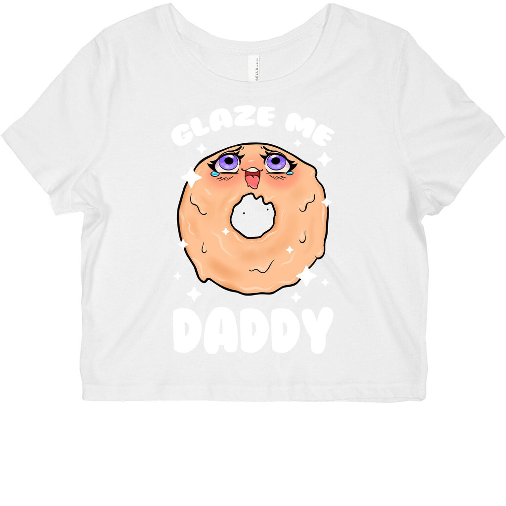 Glaze Me Daddy Graphic Baby Tee Hoodie, Sweatshirt | CoreVibeTees.com (Image 3)