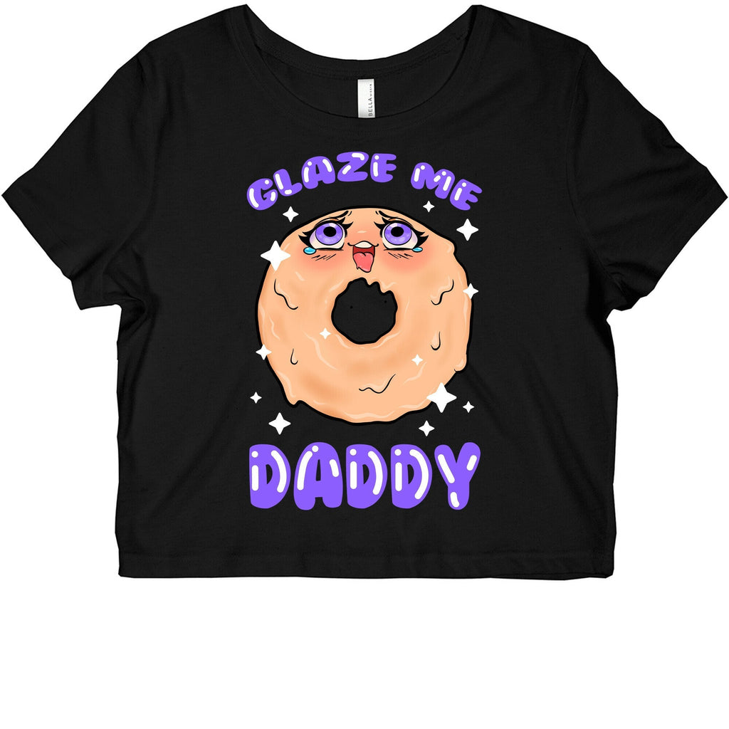 Glaze Me Daddy Graphic Baby Tee Style001 Hoodie, Sweatshirt | CoreVibeTees.com (Image 1)