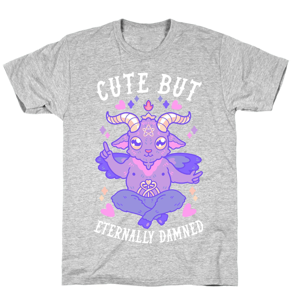 Cute But Eternally Damned T-Shirt Hoodie, Sweatshirt | CoreVibeTees.com (Image 2)