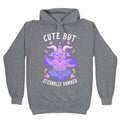 Cute But Eternally Damned Hoodie T-Shirts, Sweatshirt | CoreVibeTees.com (Image 1)
