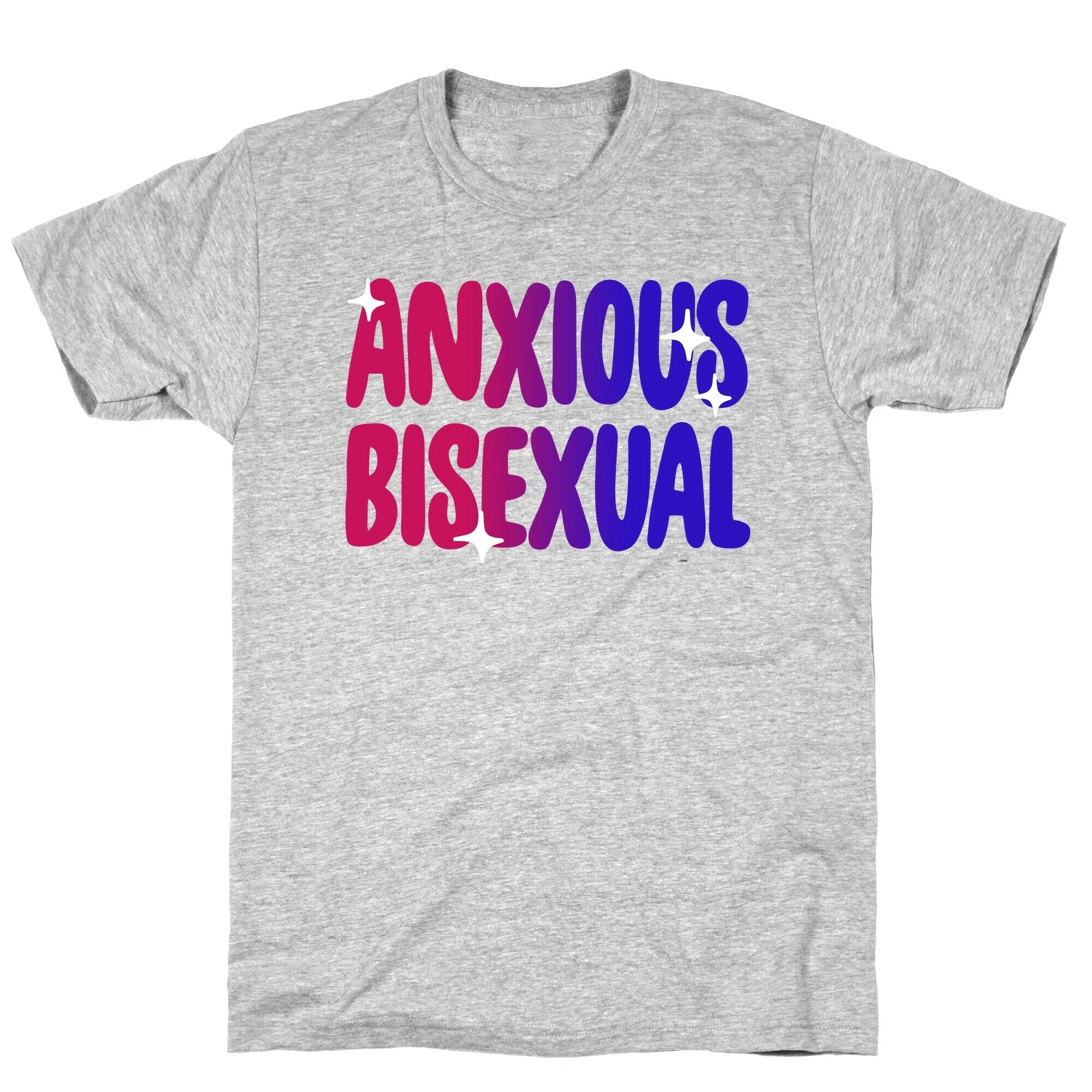 Anxious Bisexual T-Shirt Hoodie, Sweatshirt | CoreVibeTees.com (Image 2)