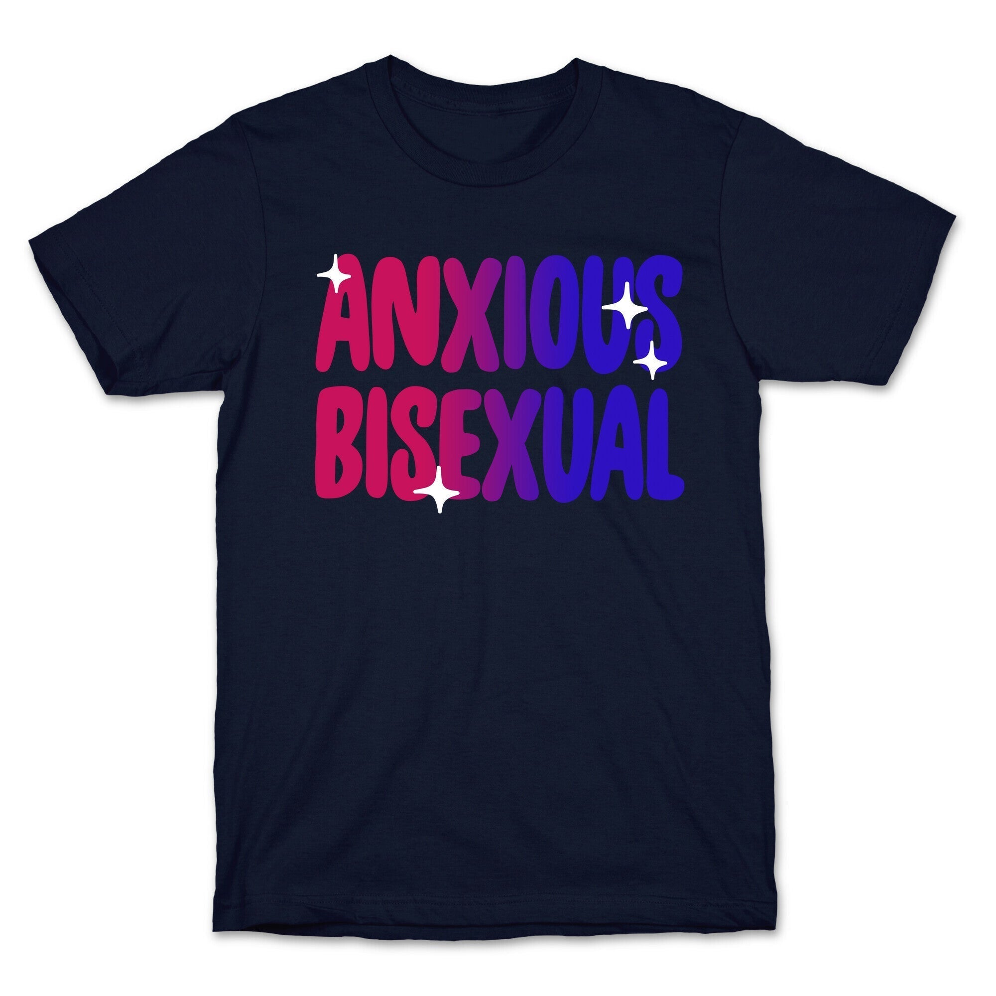 Anxious Bisexual T-Shirt Hoodie, Sweatshirt | CoreVibeTees.com (Image 4)