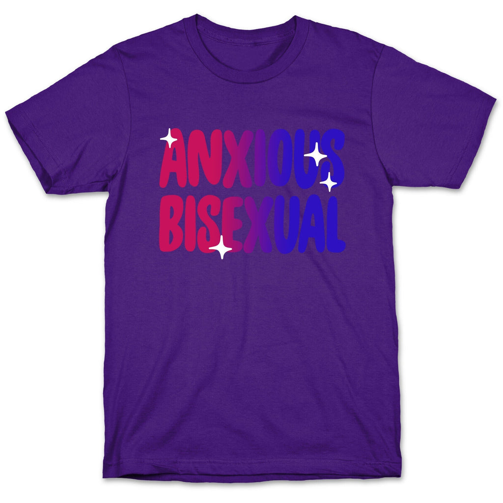 Anxious Bisexual T-Shirt Hoodie, Sweatshirt | CoreVibeTees.com (Image 5)