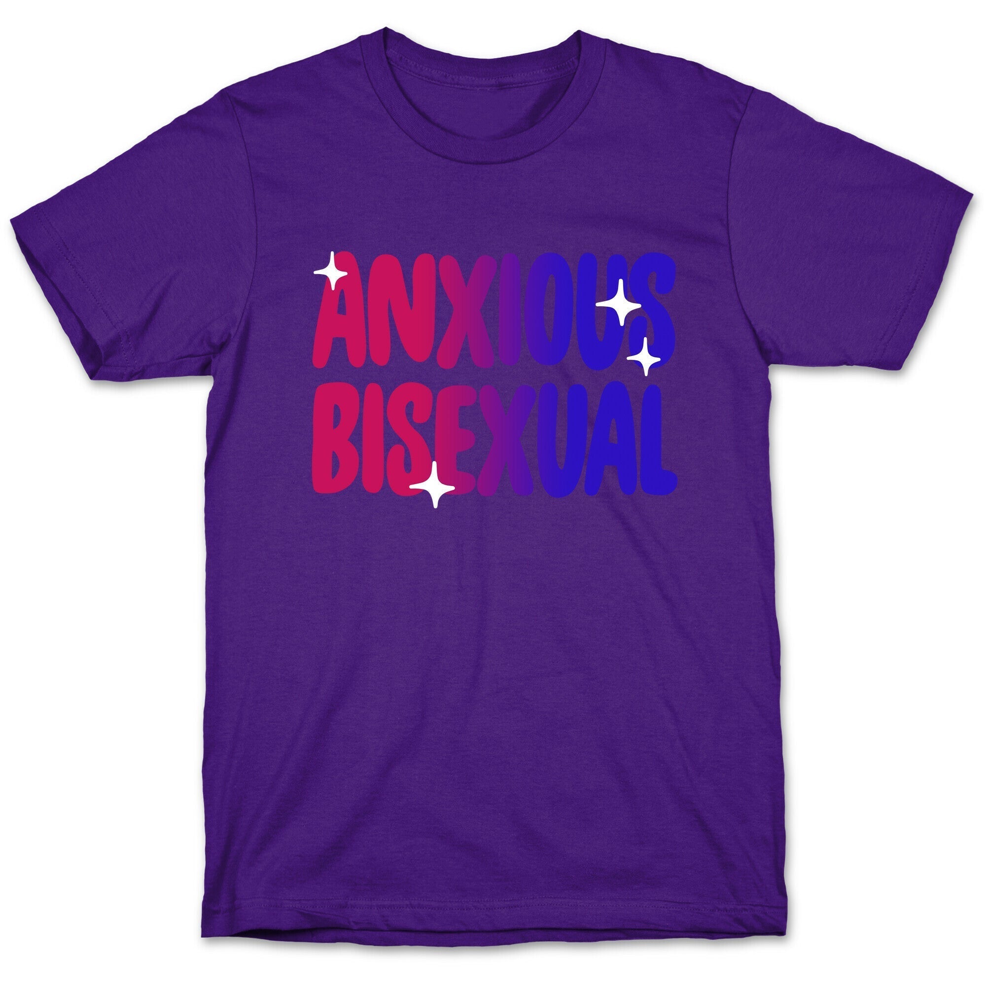 Anxious Bisexual T-Shirt Hoodie, Sweatshirt | CoreVibeTees.com (Image 5)