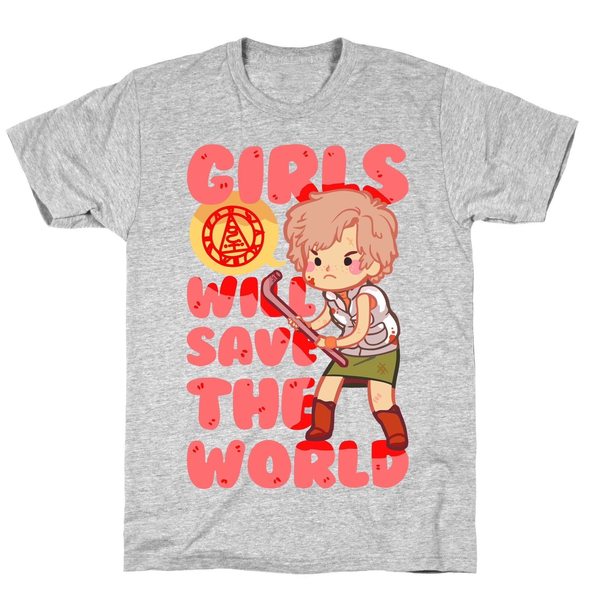 Girls Will Save The World T-Shirt Hoodie, Sweatshirt | CoreVibeTees.com (Image 2)