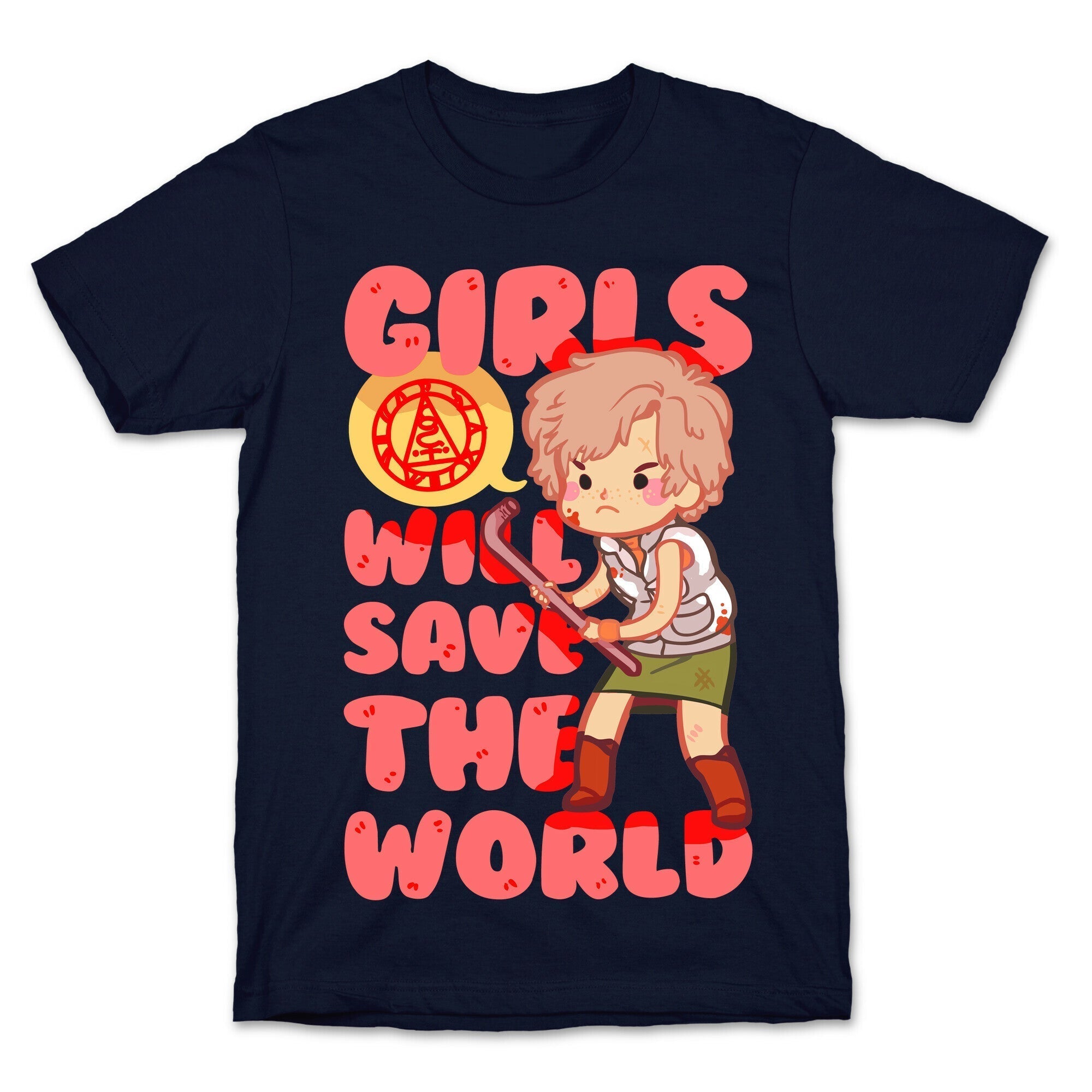 Girls Will Save The World T-Shirt Hoodie, Sweatshirt | CoreVibeTees.com (Image 4)