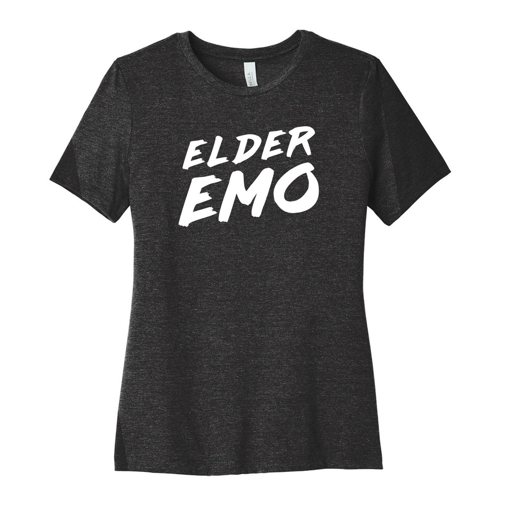 Elder Emo Women's Cotton Tee Hoodie, Sweatshirt | CoreVibeTees.com (Image 1)