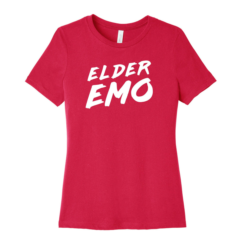Elder Emo Women's Cotton Tee Hoodie, Sweatshirt | CoreVibeTees.com (Image 2)