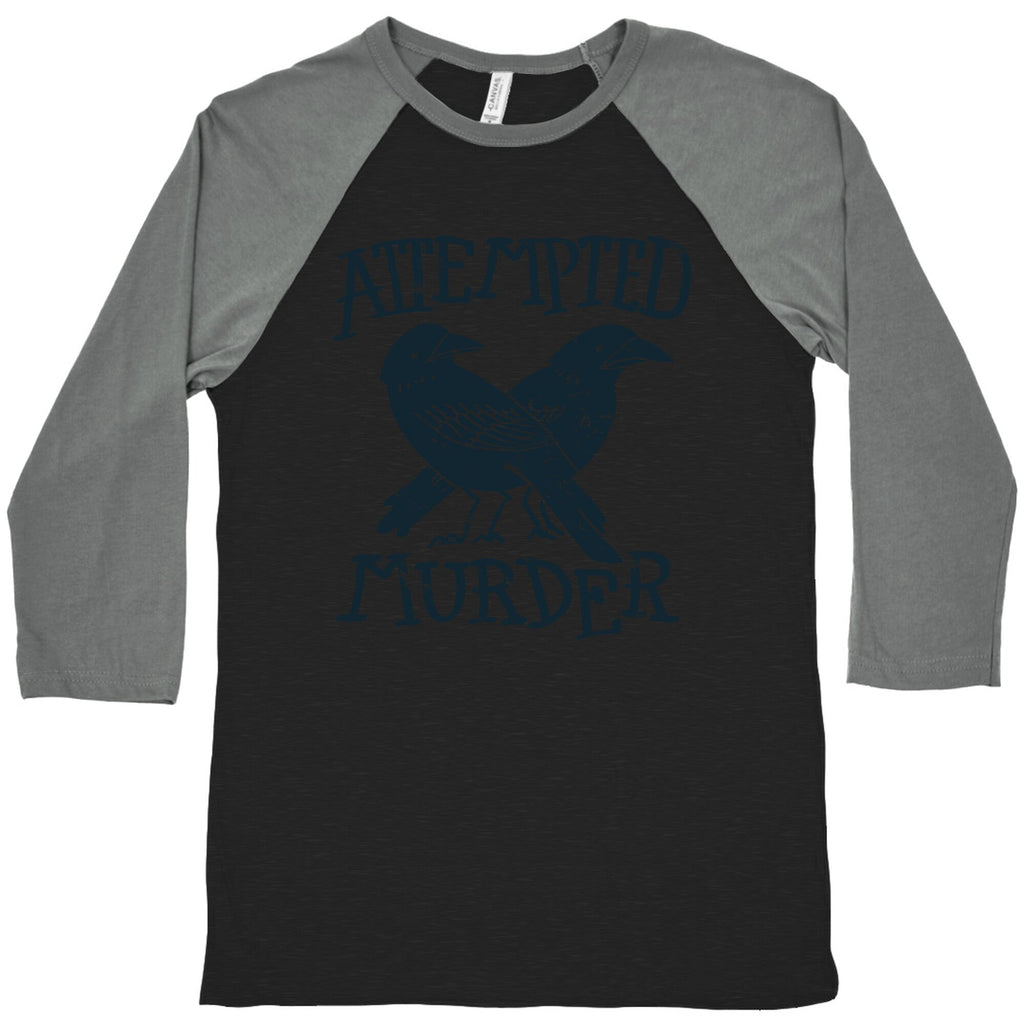 Attempted Murder Baseball Tee Style002 Hoodie, Sweatshirt | CoreVibeTees.com (Image 3)