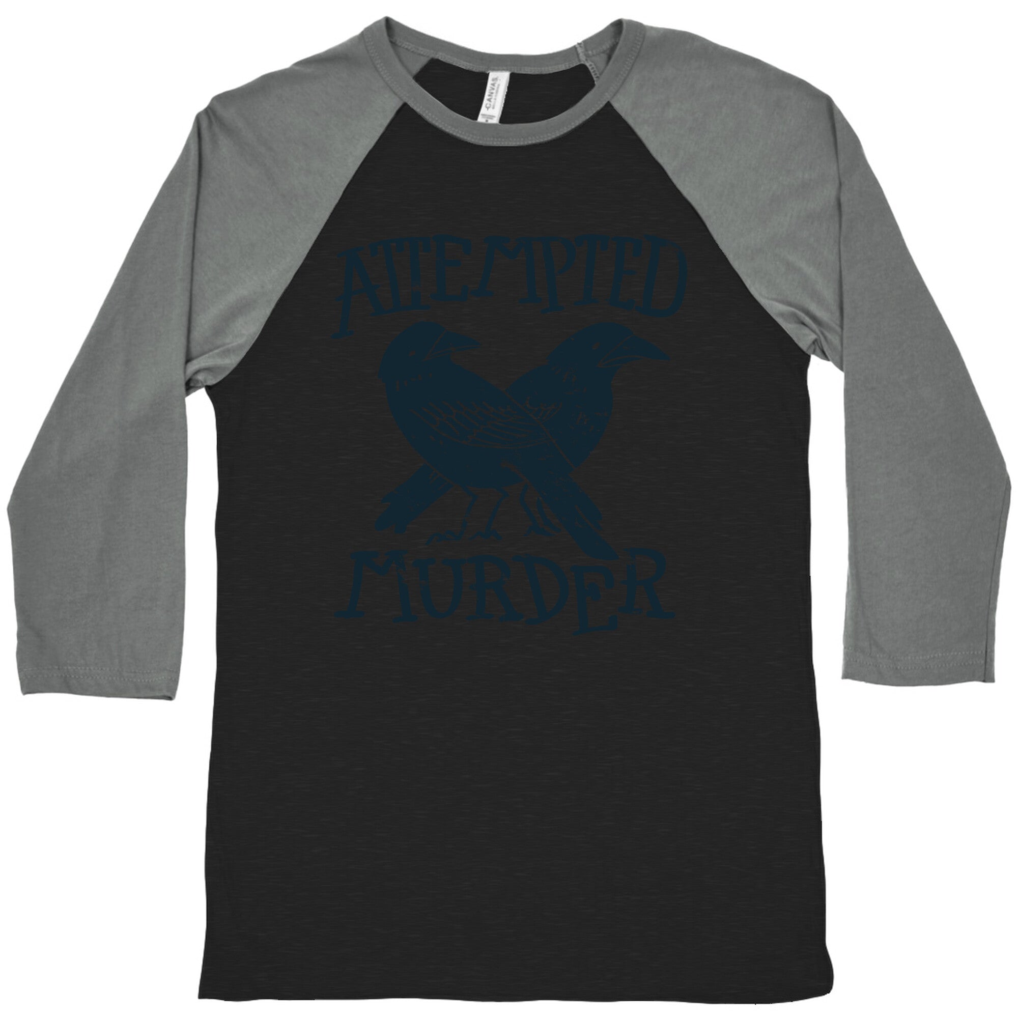 Attempted Murder Baseball Tee Style002 Hoodie, Sweatshirt | CoreVibeTees.com (Image 3)